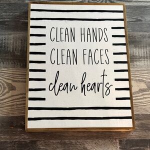 Bathroom Hobby Lobby Sign